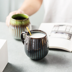 Charming Nordic Mugs with Vertical Ribs – A Blend of Vintage and Scandinavian Style