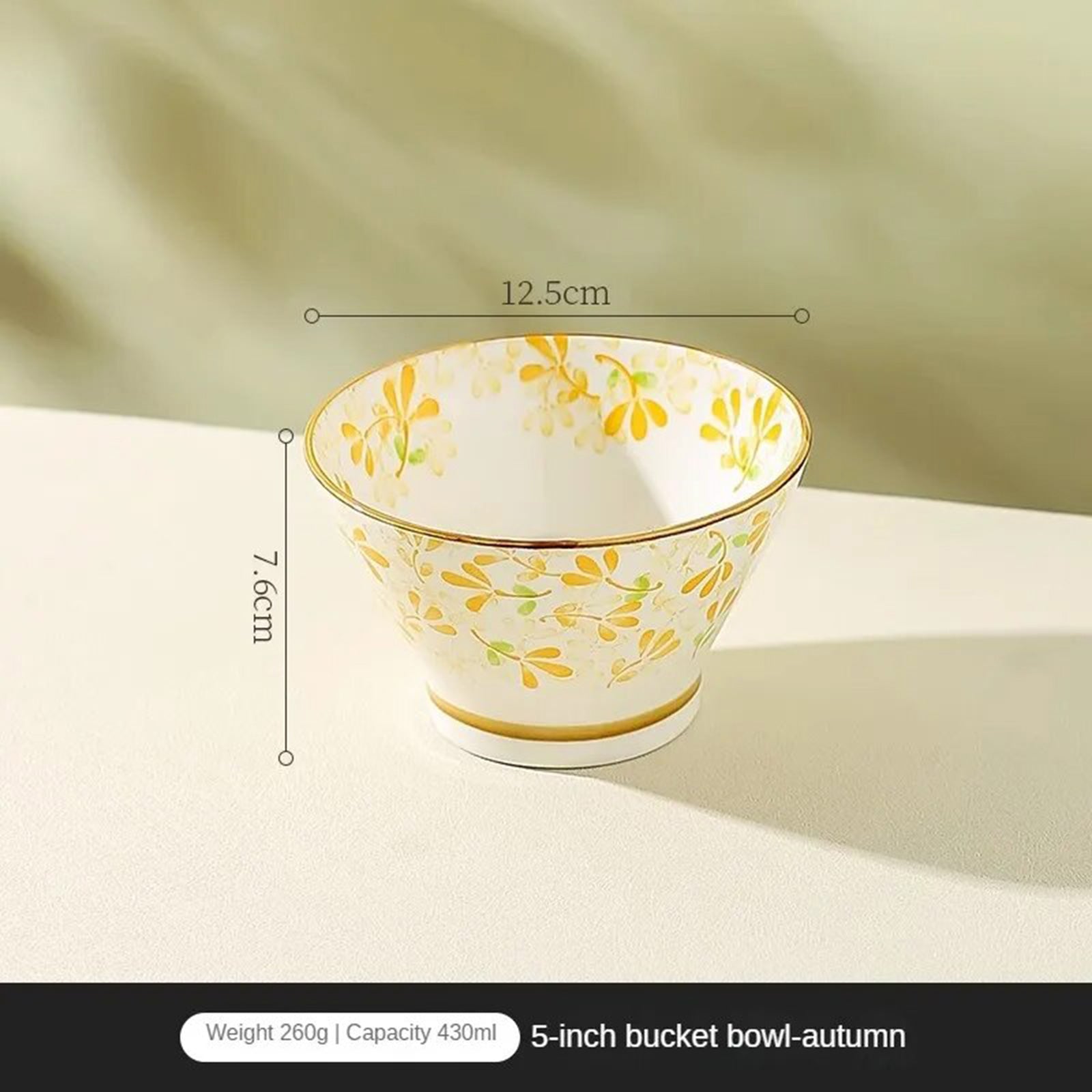 Charming Retro Bowls with Dish and Floral Designs in Four Vibrant Colors