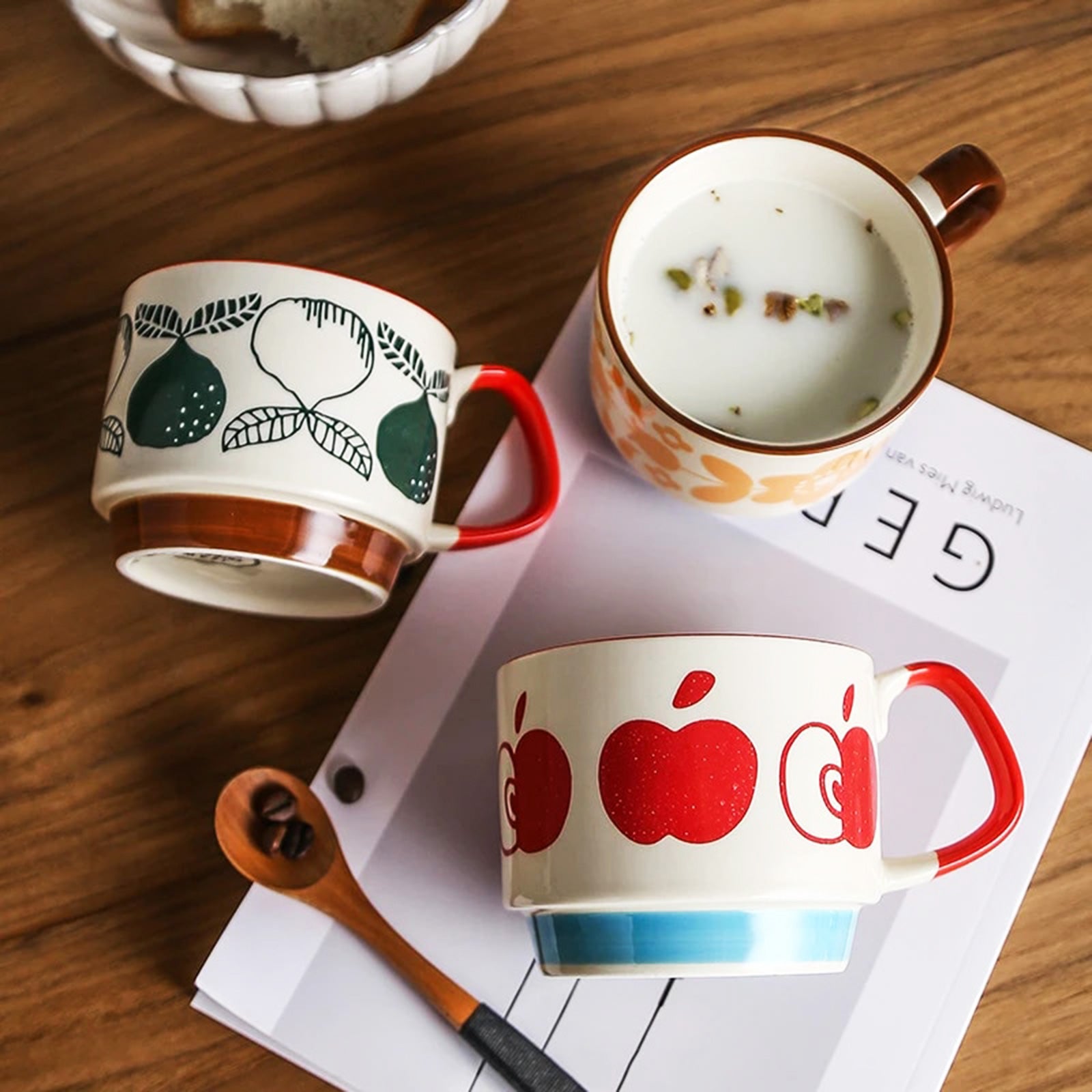 Cheers to the Past: Retro-Inspired Coffee Mugs with a Fun Nature Twist