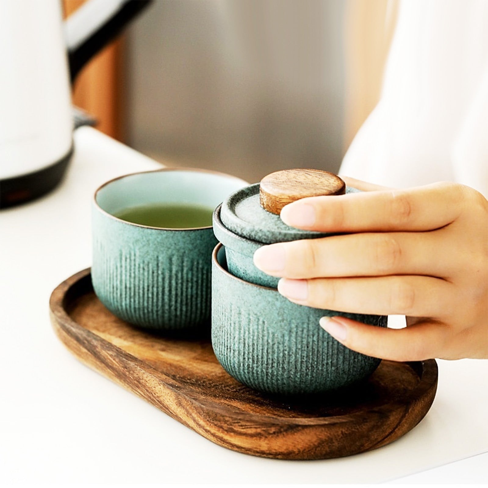 Cute and Durable Portable Tea Set for One or Two – Zen Colors