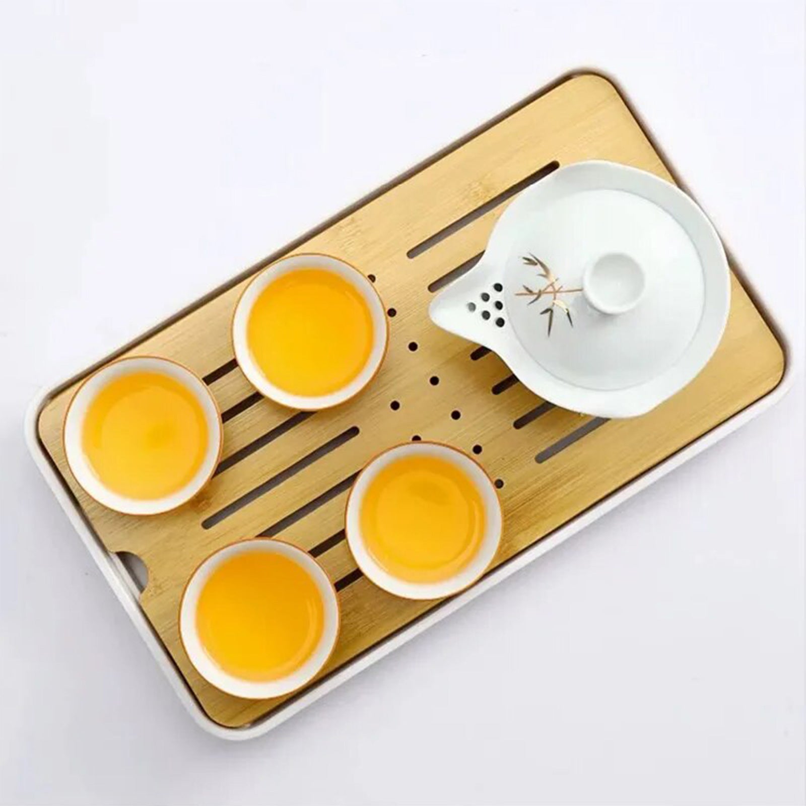 Deluxe Chinese Tea Set With Travel Suitcase