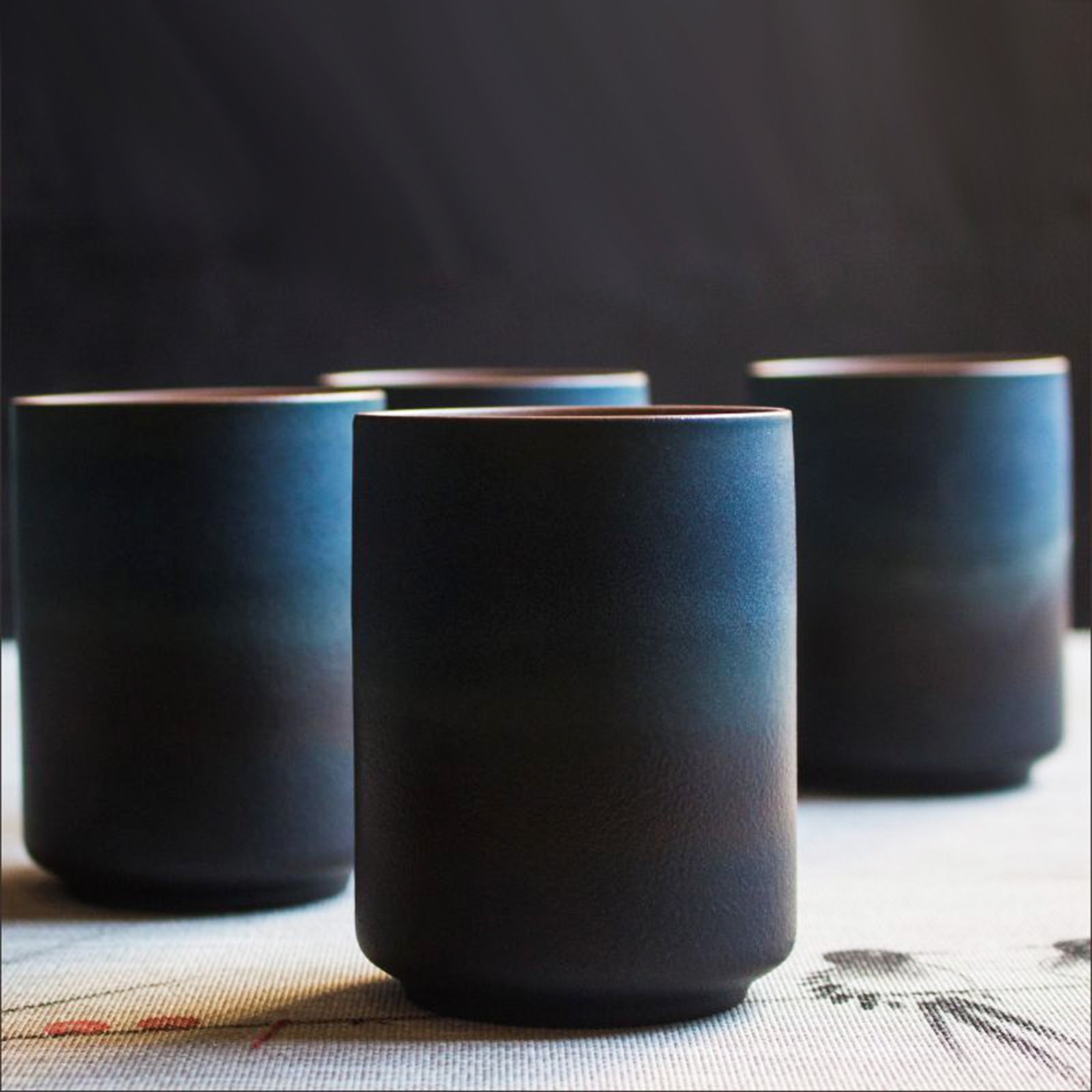 Eastern Inspired Cups With Cylindrical Shape And Relaxing Colors (3 styles)