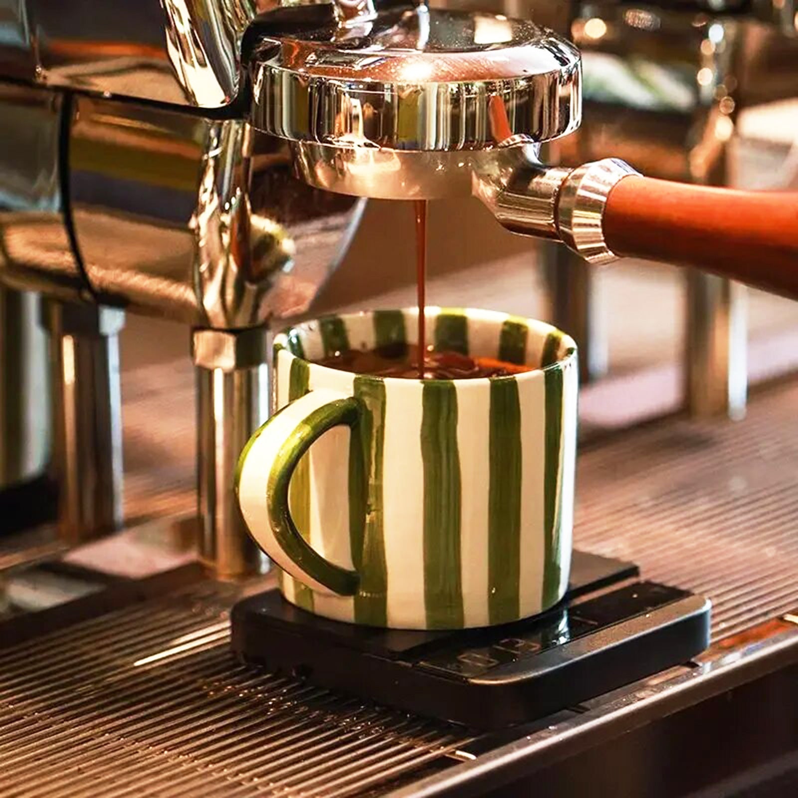 Funky Striped Nordic Mug Set: Add a Pop of Color to Your Mornings!