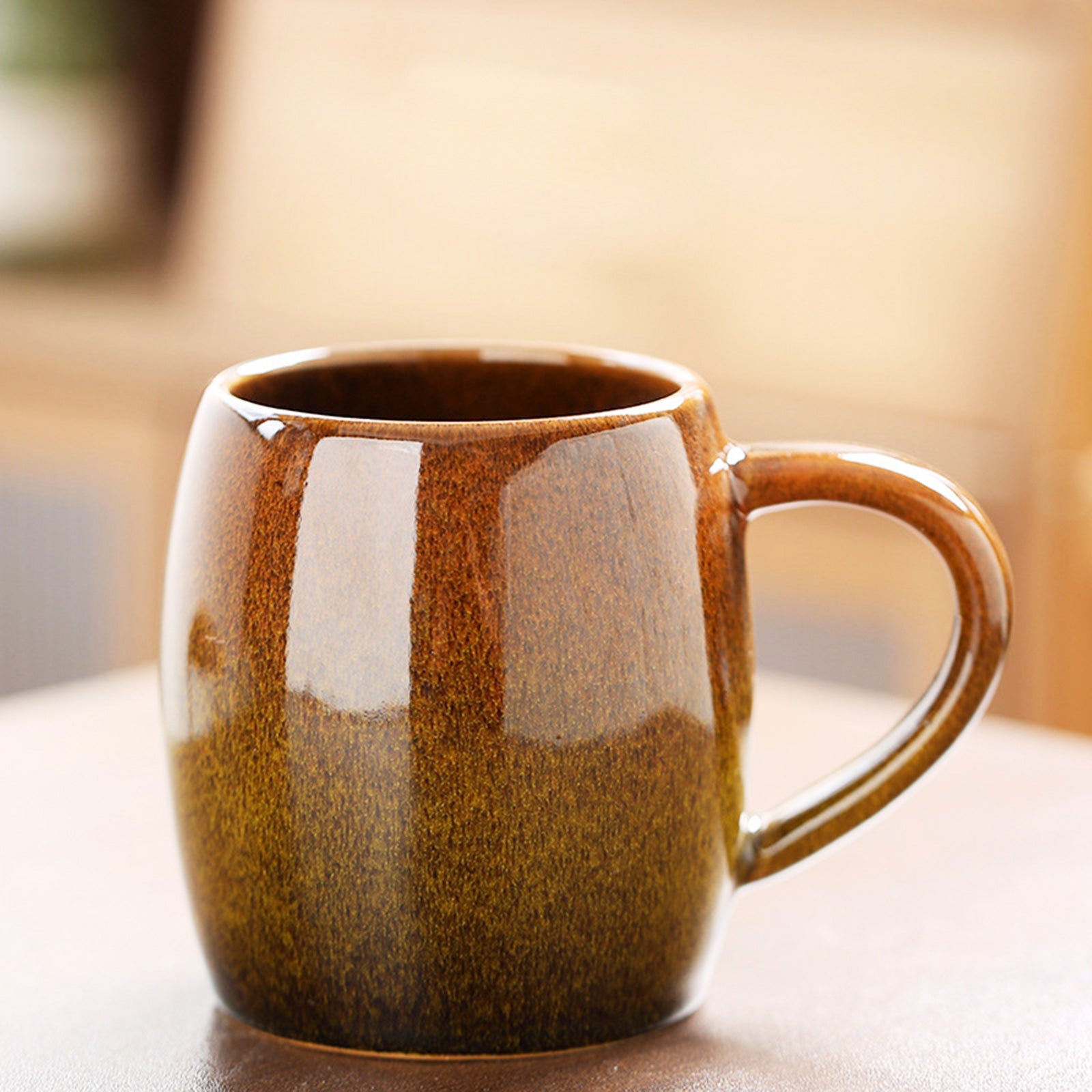 High Capacity, Colorful Mugs with Round Body