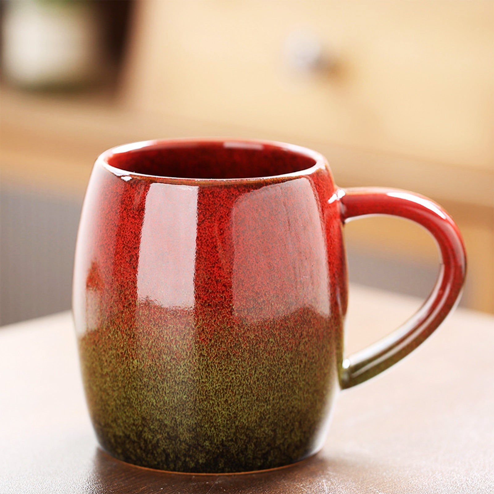 High Capacity, Colorful Mugs with Round Body