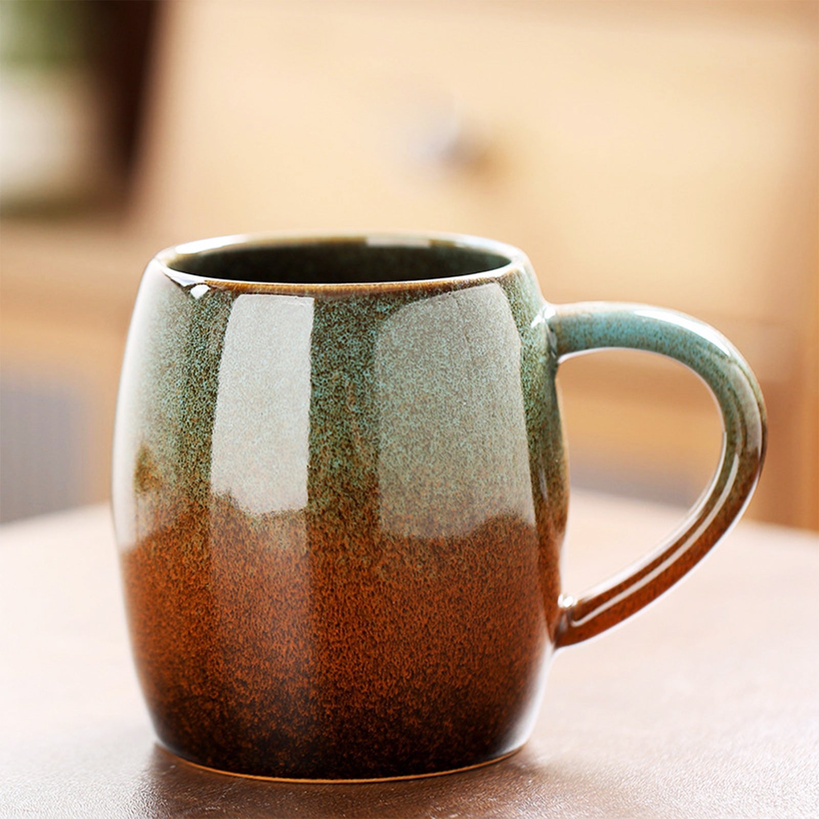 High Capacity, Colorful Mugs with Round Body