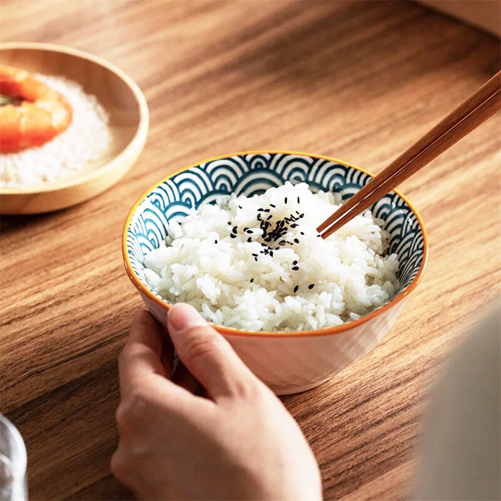 Japanese Elegance: Classic Pattern Rice Bowls to Spice Up Your Meals