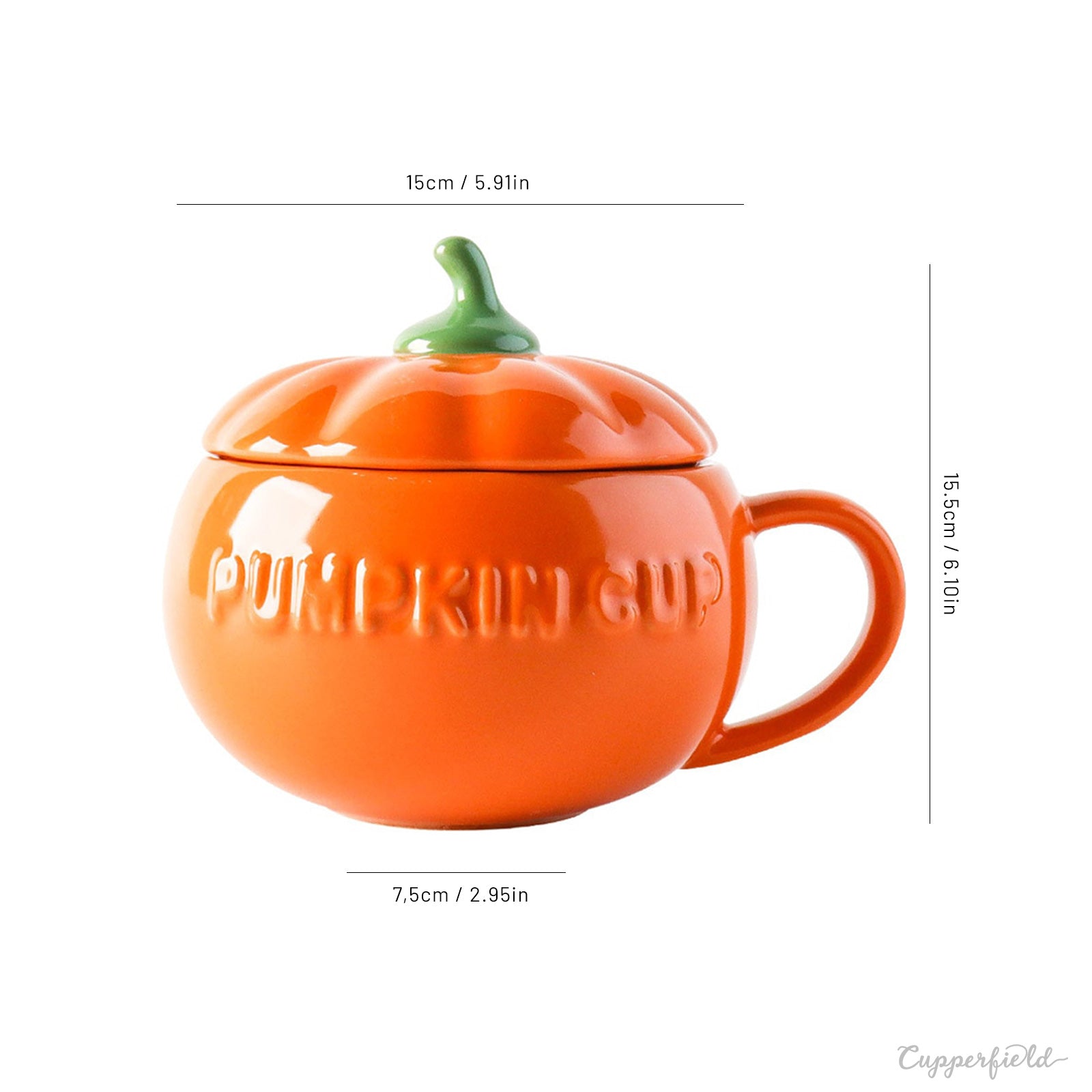 Magical Halloween Pumpkin Cups: 4 Sizes, 1 Spooky Party