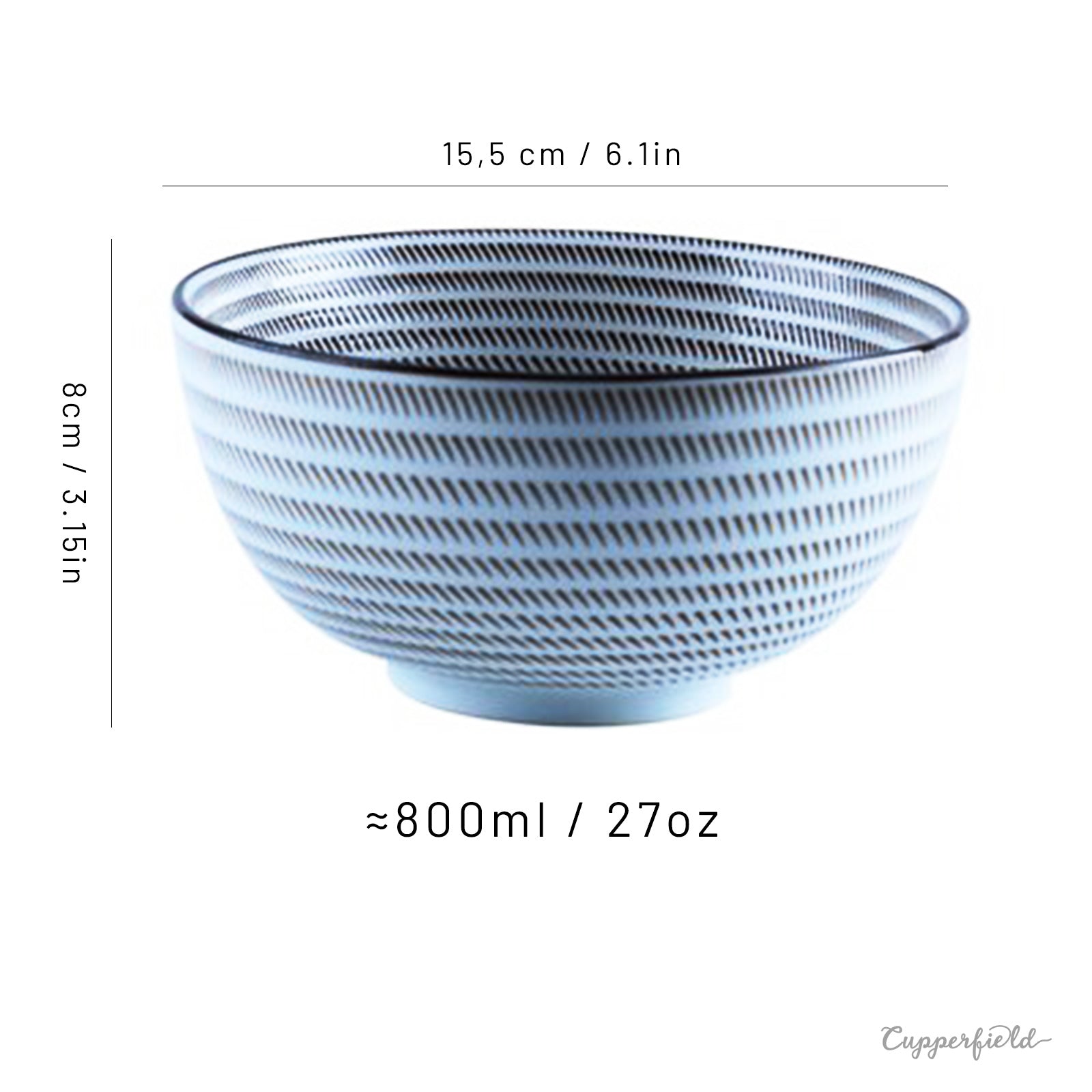 Versatile Minimalist Japanese Bowls (4 Styles, 4 Sizes)