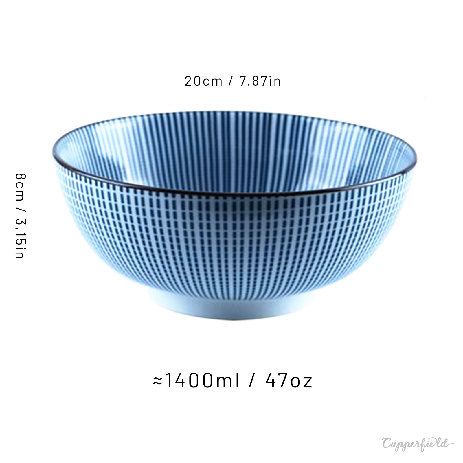 Versatile Minimalist Japanese Bowls (4 Styles, 4 Sizes)