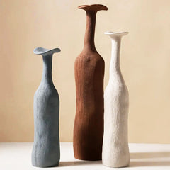 Minimal Nordic Vases with Playful Shape