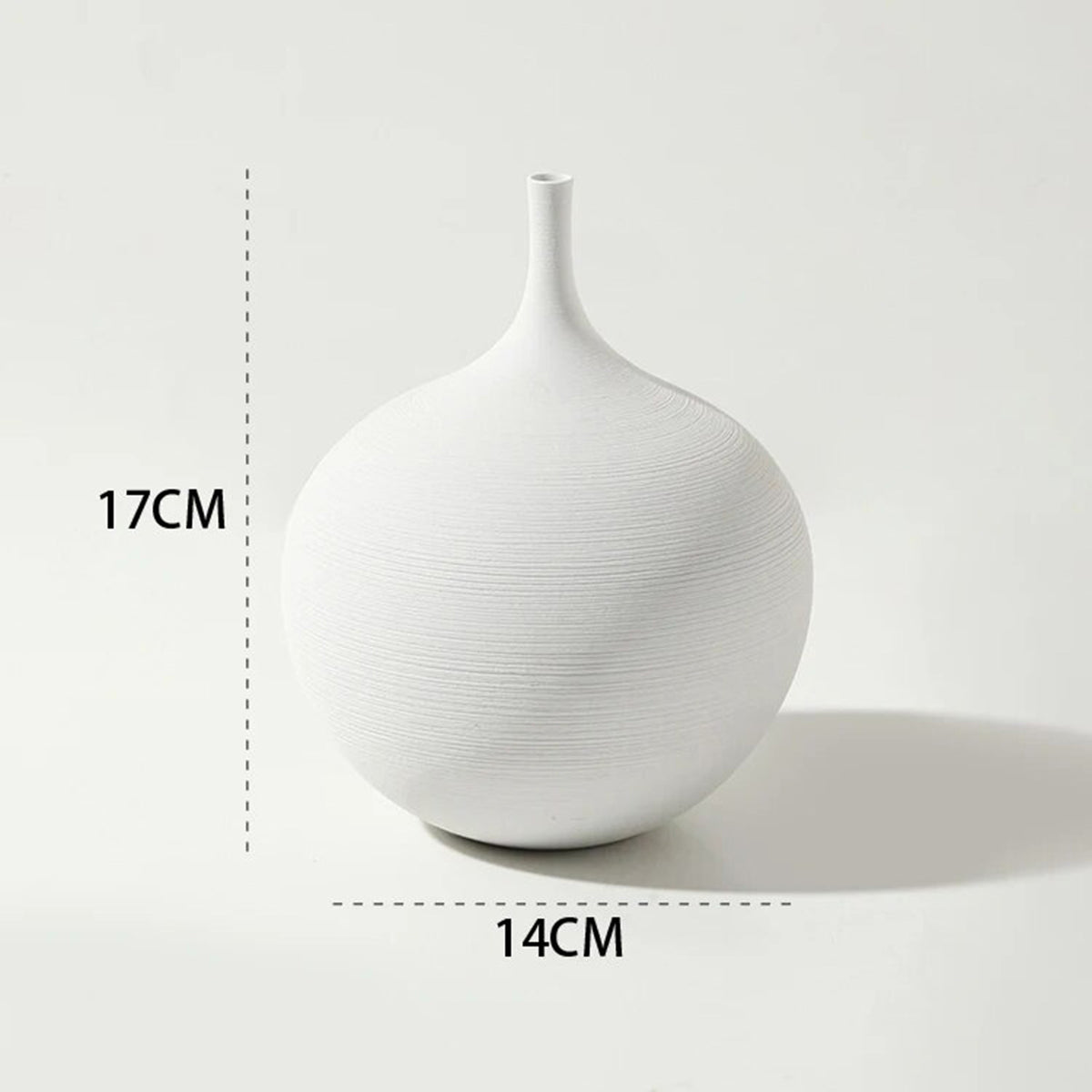 Minimalist Handmade Vases with Long, Elegant Necks