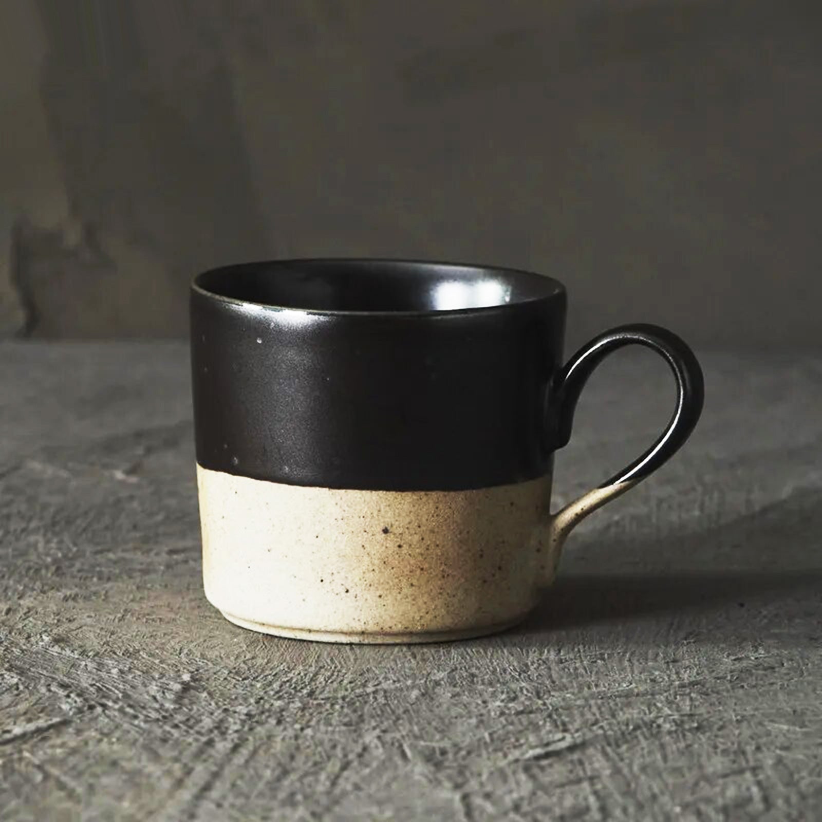 Rare Coffee Cups with Beautiful Semi-Covered Glaze