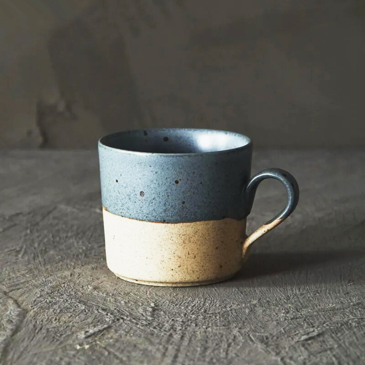 Rare Coffee Cups with Beautiful Semi-Covered Glaze