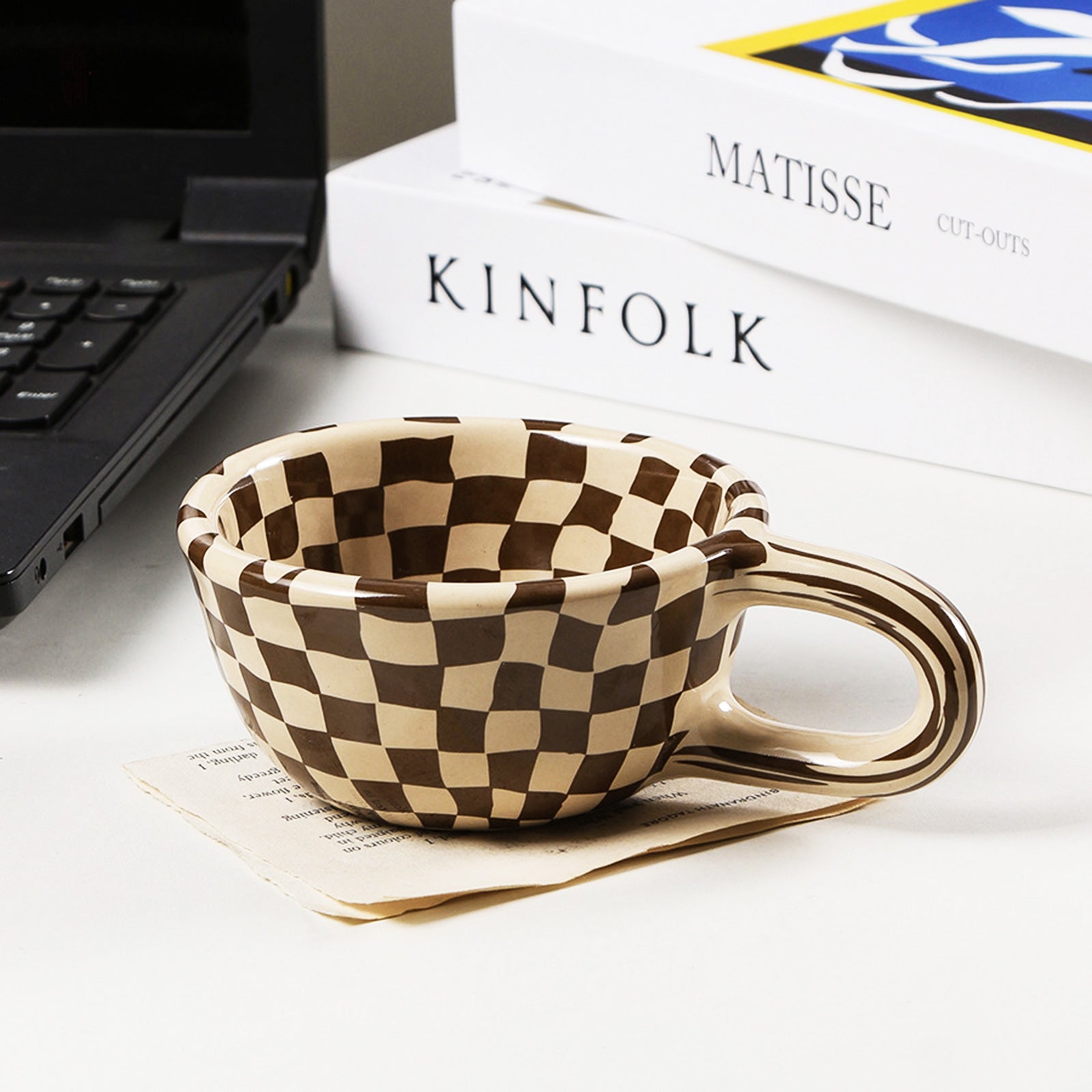 Spice Up Your Coffee Routine with Vibrant Op-Art Cups!