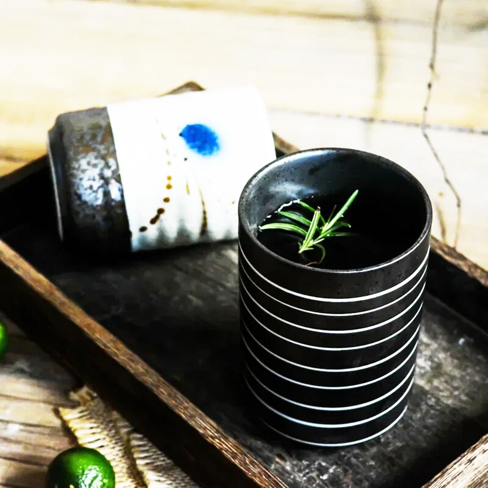 Stylish Japanese-Inspired Oversized Ceramic Cups