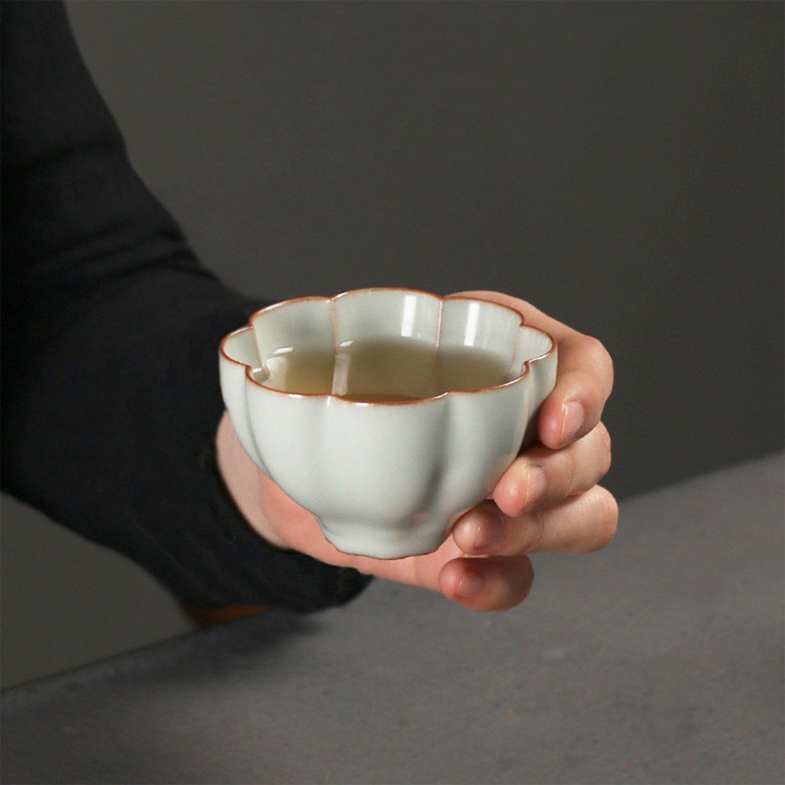 Traditional Hand-Made Tea Cups with Eastern Flair