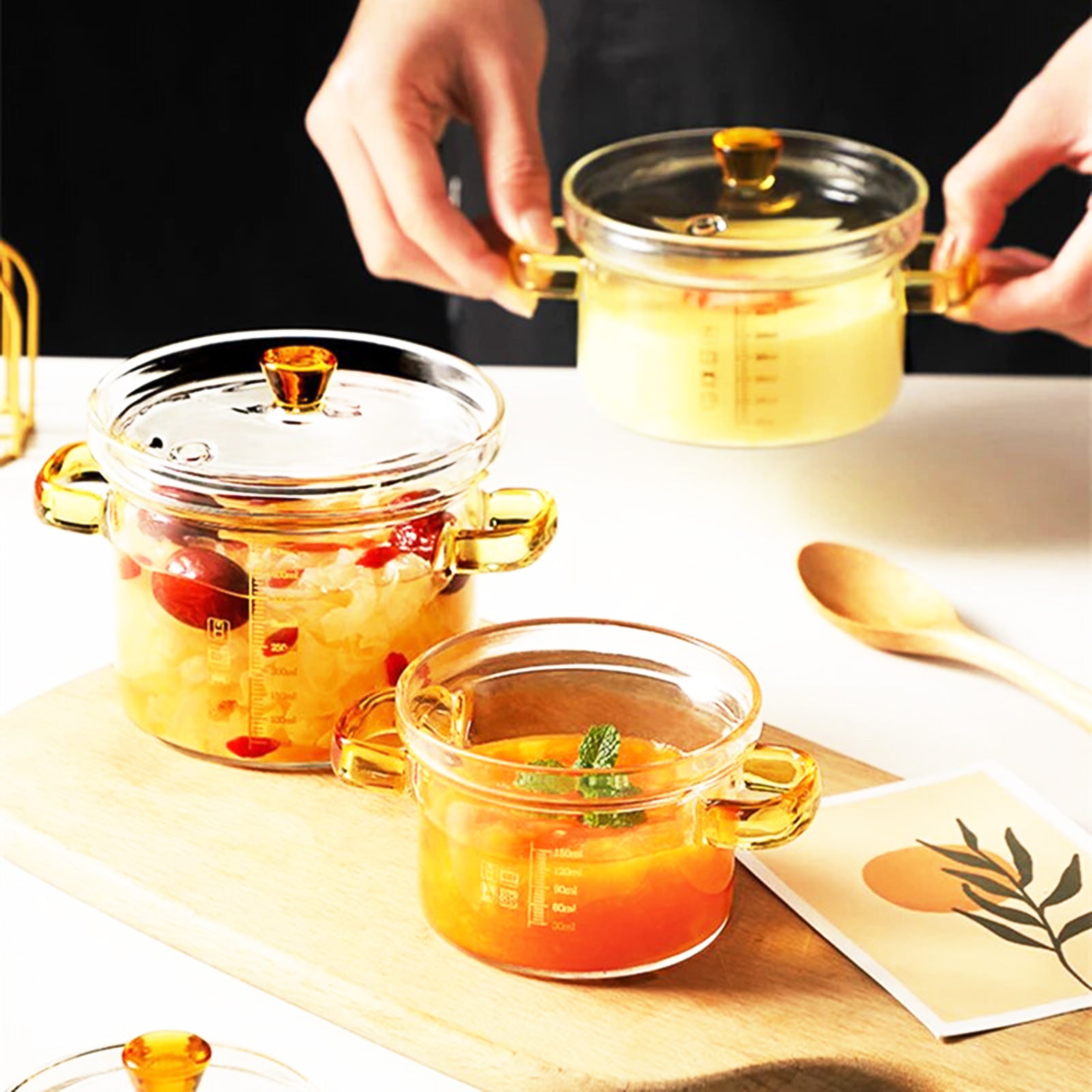 Versatile Glass Cooking Pot Bowls: A Kitchen Essential