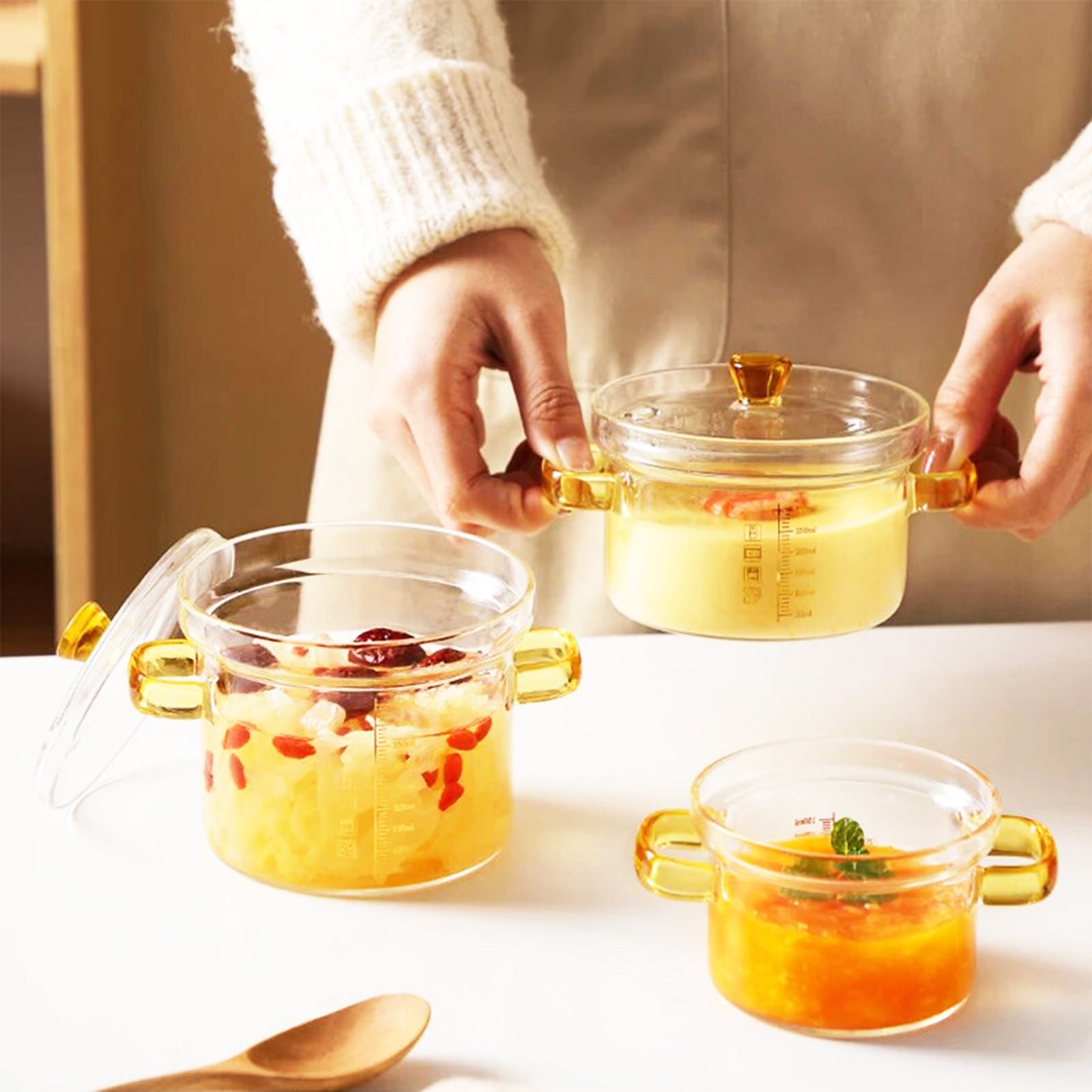 Versatile Glass Cooking Pot Bowls: A Kitchen Essential