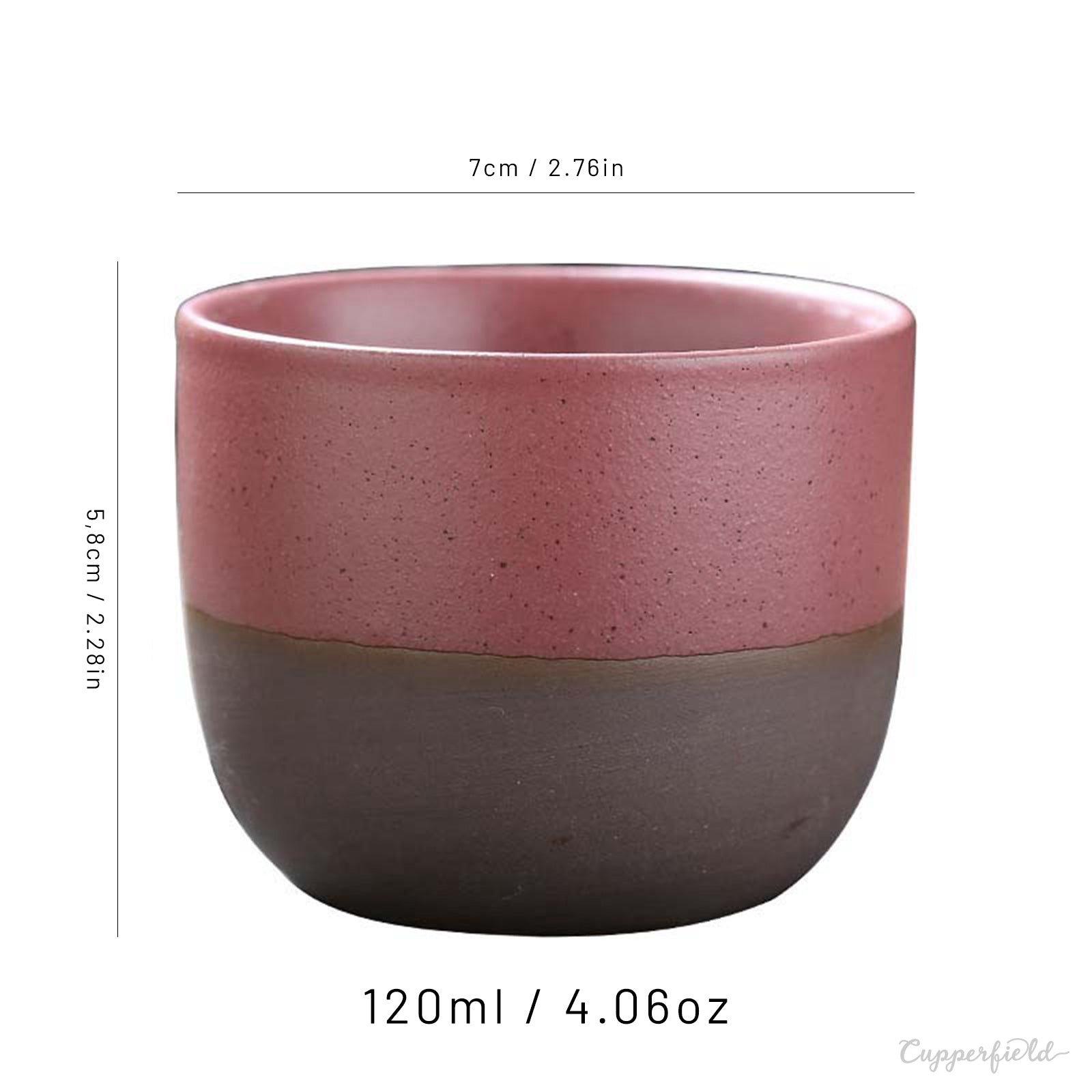 Vibrant Duo-Tone Sake Cups - Explore Five Stunning Colors