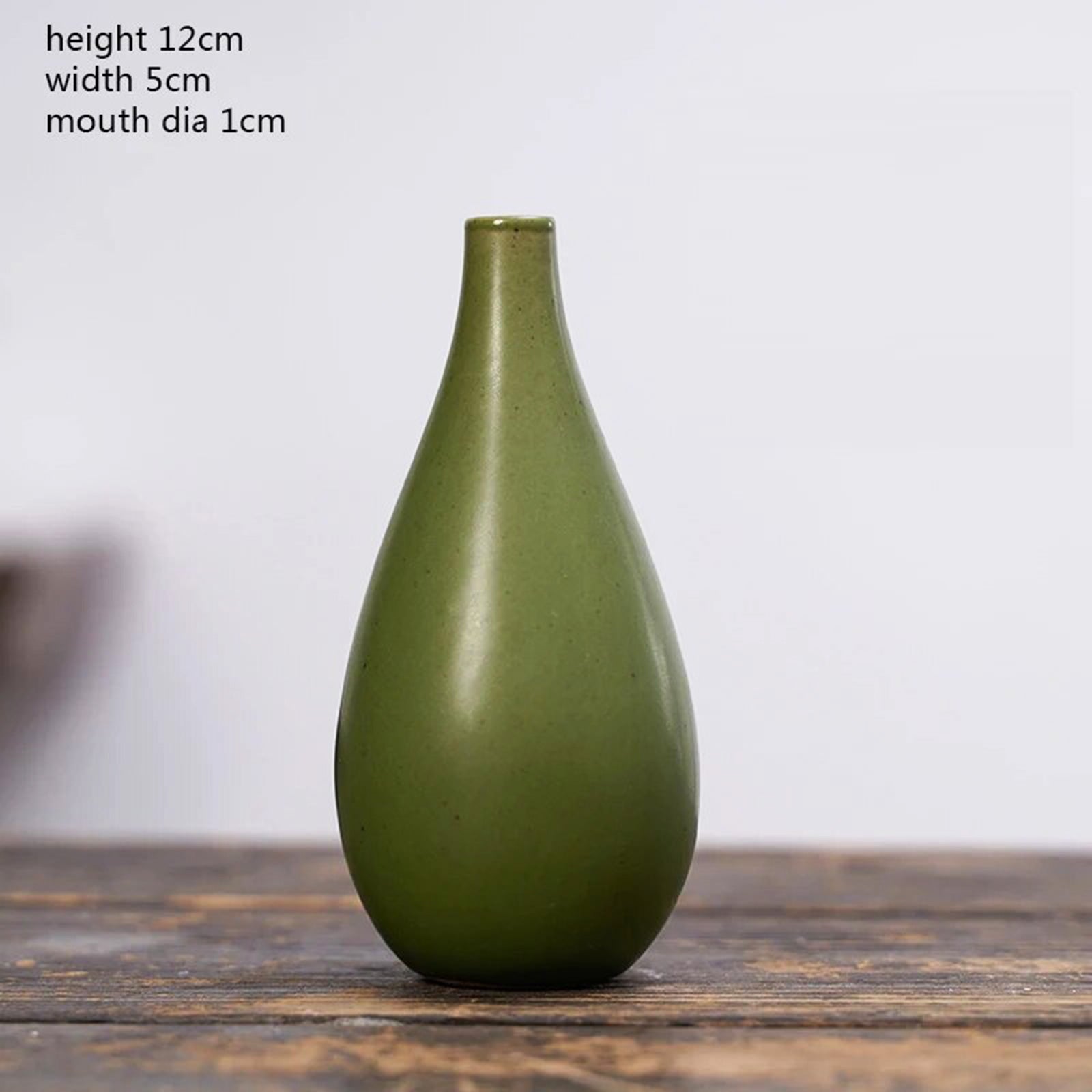 Vintage Greens: A Collection of 9 Charming Vases