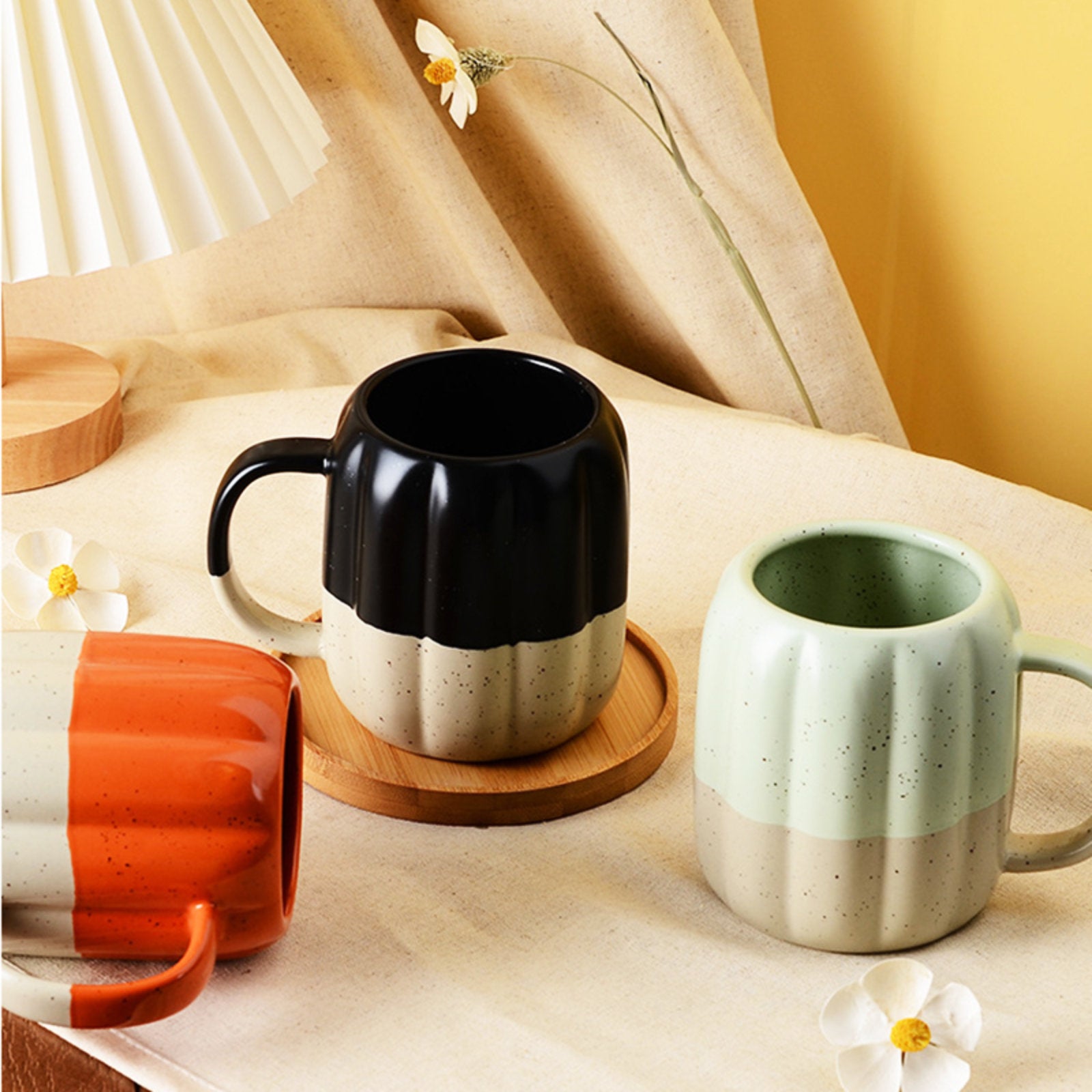 Autumn-Inspired Pumpkin Mugs: Perfectly Playful and Practical-5