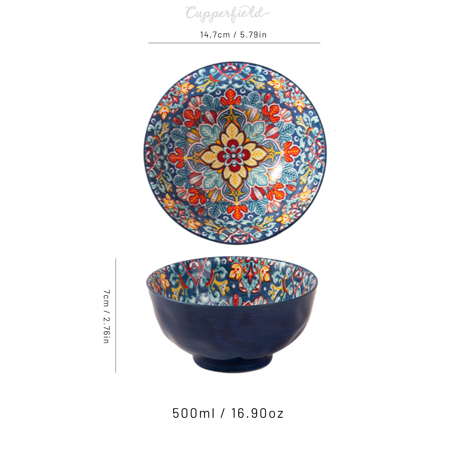 Eye-Catching Decorative Bowls with Intricate Bohemian Patterns-16