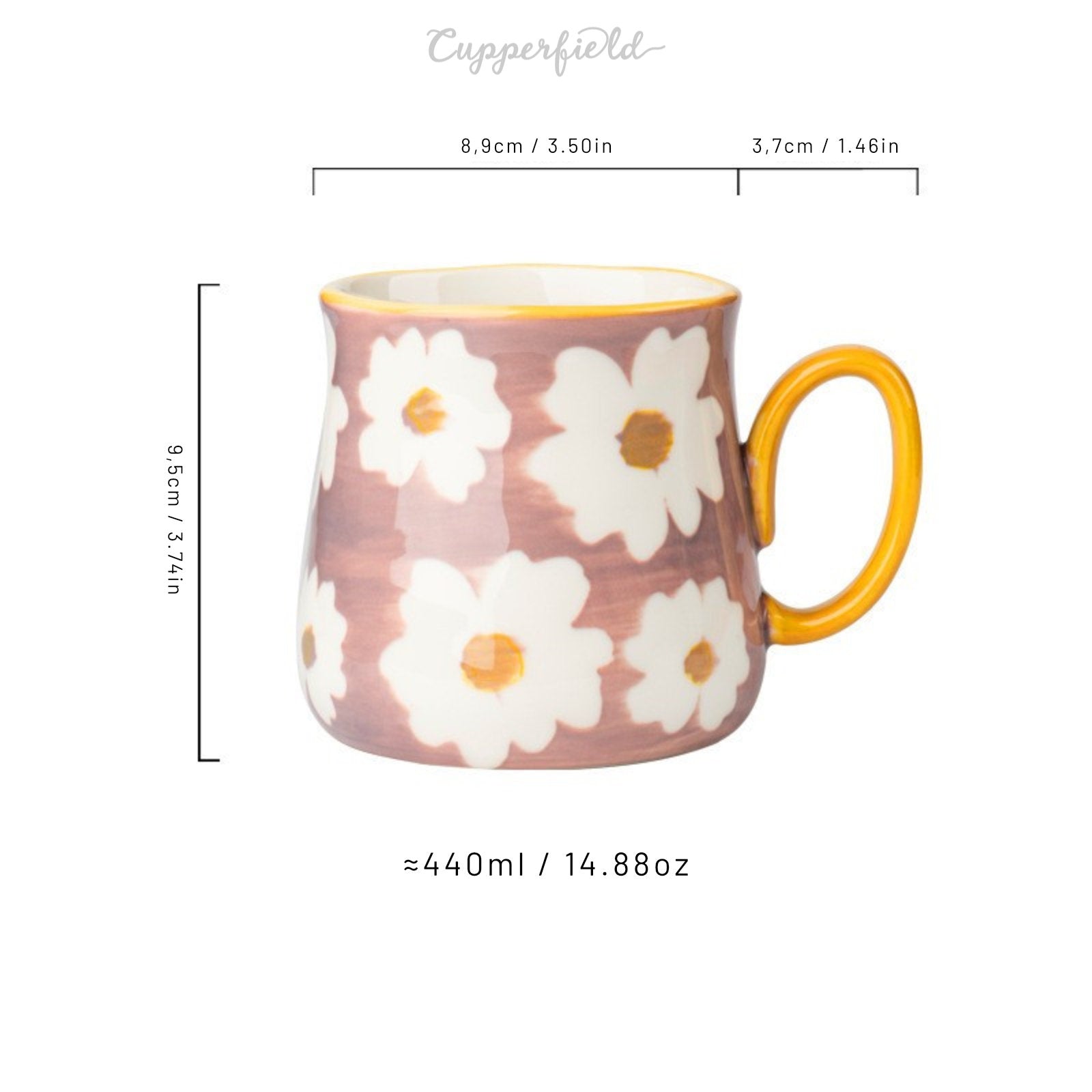 Brighten Your Kitchen with Colorful, Durable Floral Mugs-0