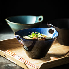 Versatile Ceramic Bowls in Eye-Catching Colors and Practical Sizes-3