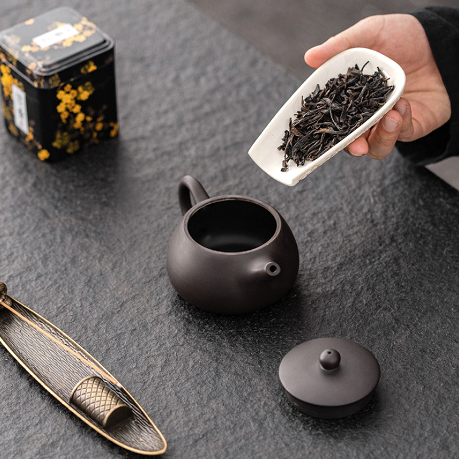 Timeless Elegance with our Purple Clay Complete Tea Set-18