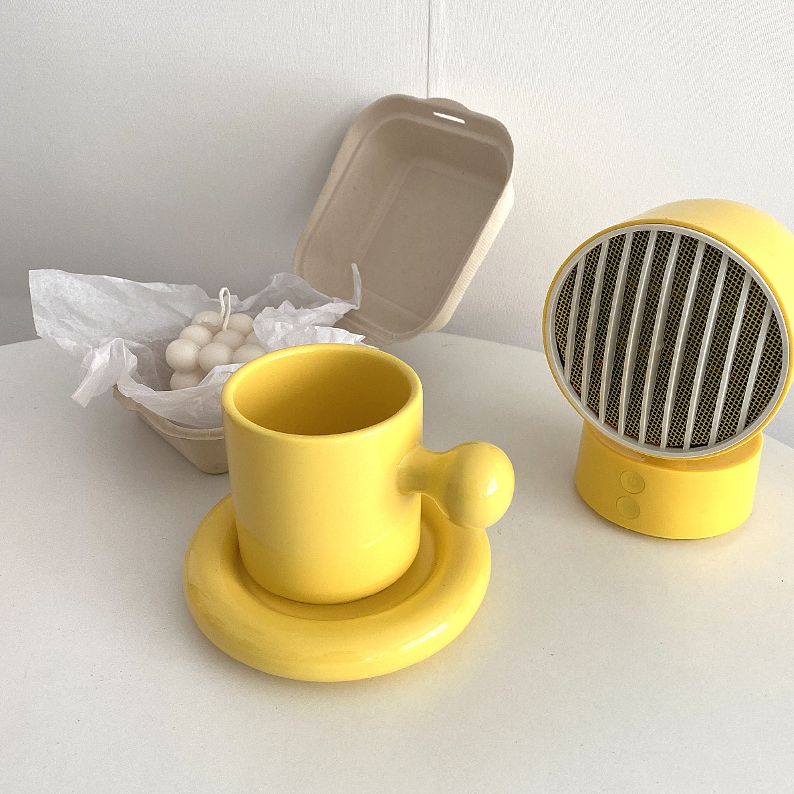 Playful Ceramic Mugs with Eye-Catching Handles-25