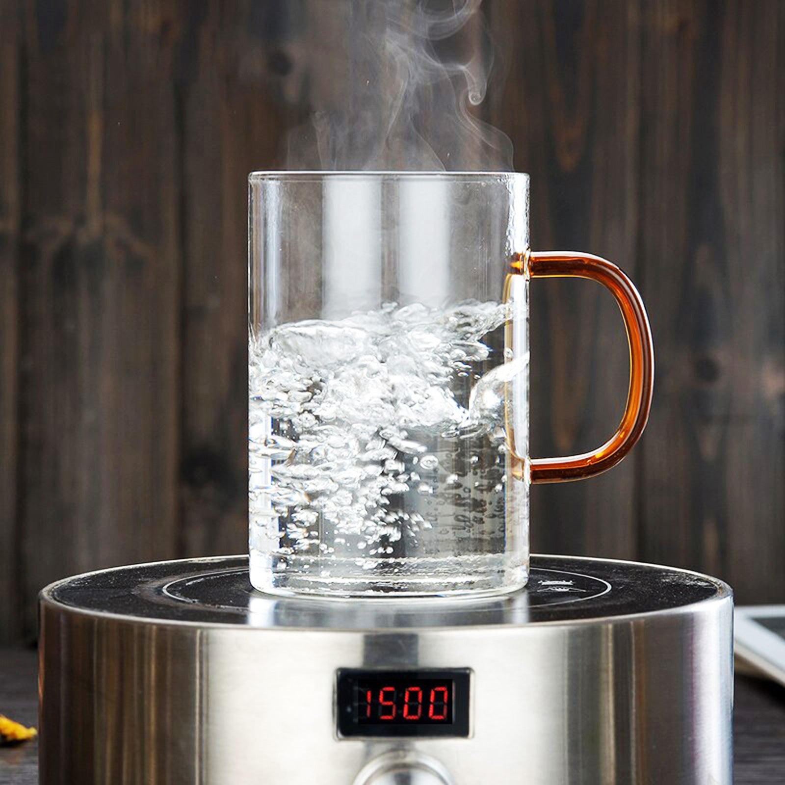 Tea Time, Anytime: Glass Infuser Mug for Your Perfect Cup