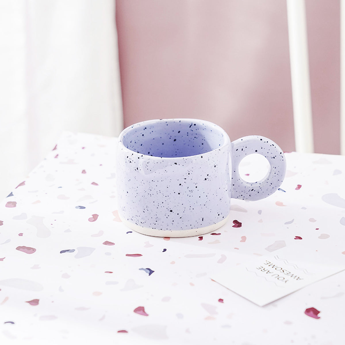 Pastel-Colored Nordic Coffee Mugs to Warm Up Your Mornings (3 styles)