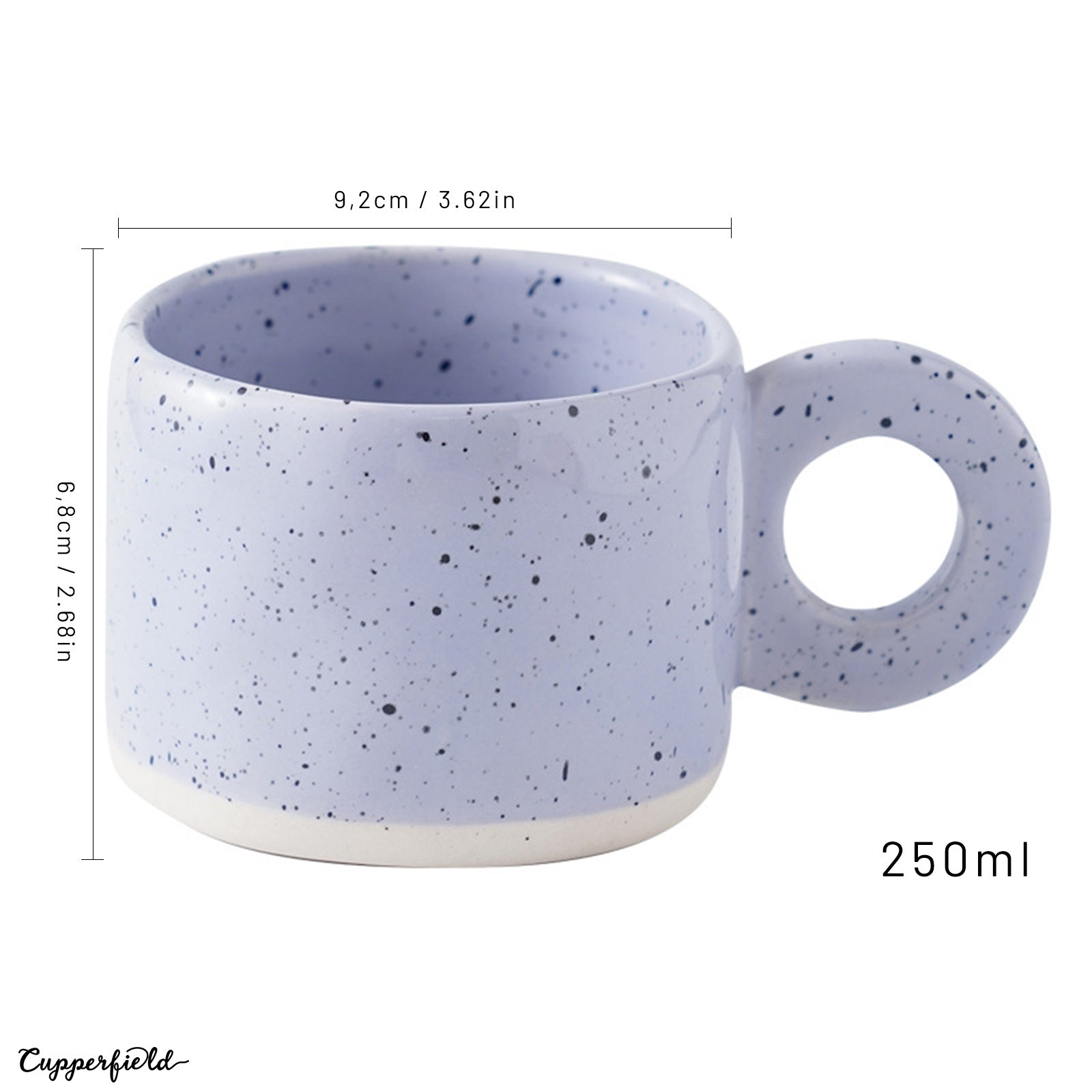 Pastel-Colored Nordic Coffee Mugs to Warm Up Your Mornings (3 styles)