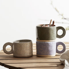 Pastel-Colored Nordic Coffee Mugs to Warm Up Your Mornings (3 styles)