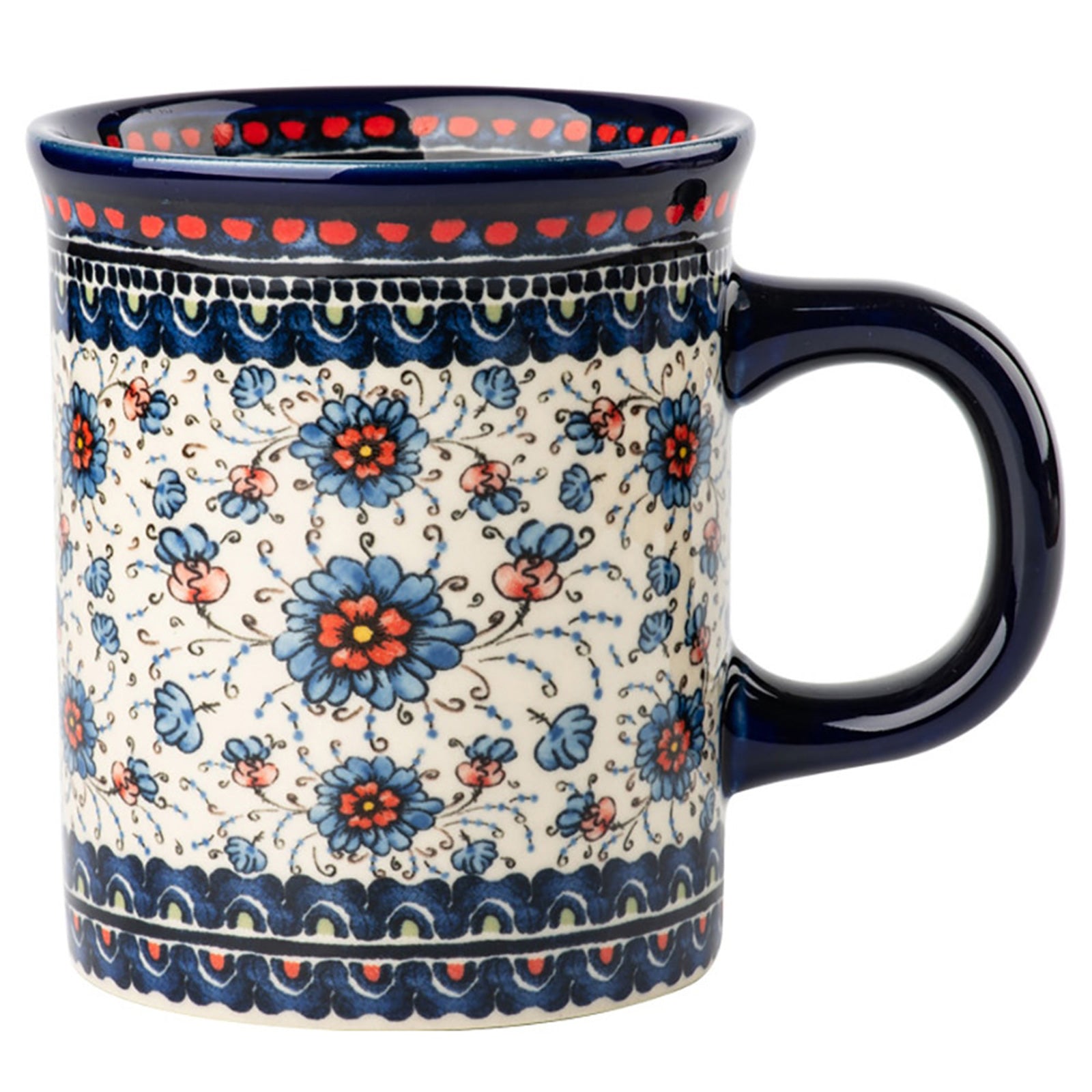 Nordic Floral Charm: Coffee Mugs for Every Mood (4 Unique Styles)
