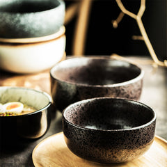 Japanese-Inspired Pigmented Noodle Bowls - Choose from 6 Styles and 2 Sizes